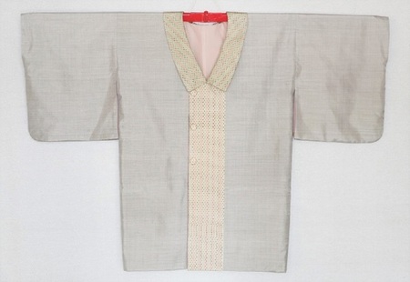大島紬手織りの和装コート