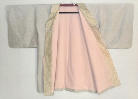 大島紬手織りの和装コート